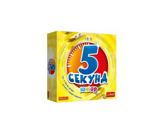 Настольная игра Trefl 5 секунд Юниор (5 Second Rule Junior) украинский (01812)