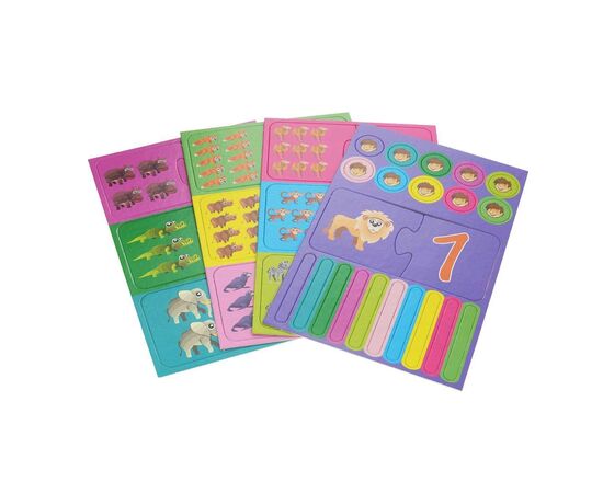 Настольная игра Trefl АБВГДейка. Занимательные цифры (02162), изображение 2