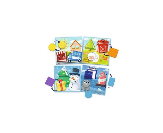 Настольная игра Trefl АБВГДейка. Цвета и фигуры (02159), изображение 3 Настольная игра Trefl АБВГДейка. Цвета и фигуры (02159), изображение 3