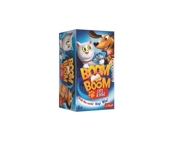 Настільна гра Trefl Бум бум. Собаки та кішки (Boom Boom: Cats & Dogs) (02004)