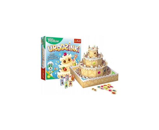 Настольная игра Trefl День рождения (Urodzinki) (02065), изображение 2 Настольная игра Trefl День рождения (Urodzinki) (02065), изображение 2