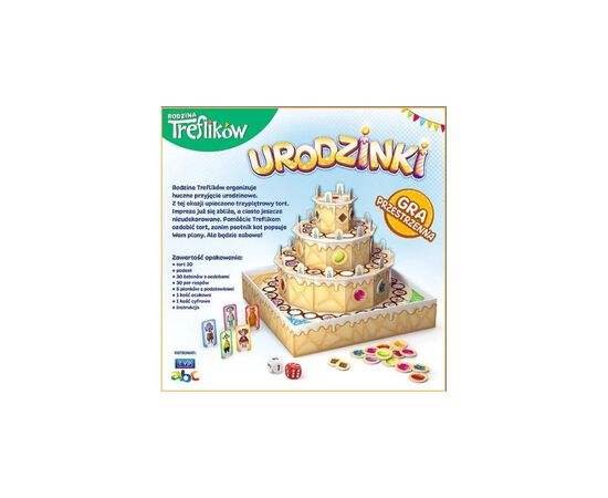 Настольная игра Trefl День рождения (Urodzinki) (02065), изображение 4 Настольная игра Trefl День рождения (Urodzinki) (02065), изображение 4