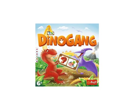 Настольная игра Trefl ДиноБанда (Dinogang) (02080), изображение 4 Настольная игра Trefl ДиноБанда (Dinogang) (02080), изображение 4