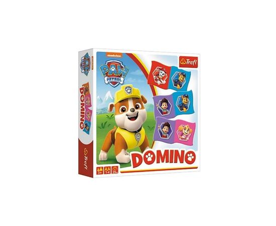 Настольная игра Trefl Домино. Щенячий патруль (Domino: Paw Patrol) (01895)