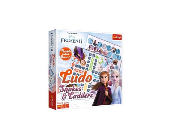 Настільна гра Trefl Лудо 2 в 1. Холодне серце 2 (Ludo 2 in 1: Frozen 2) (02068)