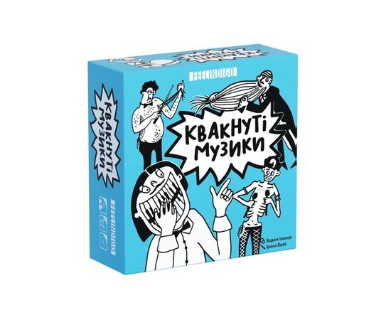 Настольная игра Feelindigo Квакнутые музыканты ( Freaky Band) (КМ001)
