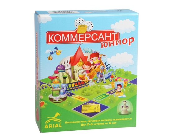 Настольная игра Arial Коммерсант Юниор (11043)
