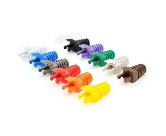 Колпачок коннектора RJ-45 Blue Cat.5/Cat.6 (100 шт/уп.) Merlion (CPRJ45ML-BL-CAT5/6)