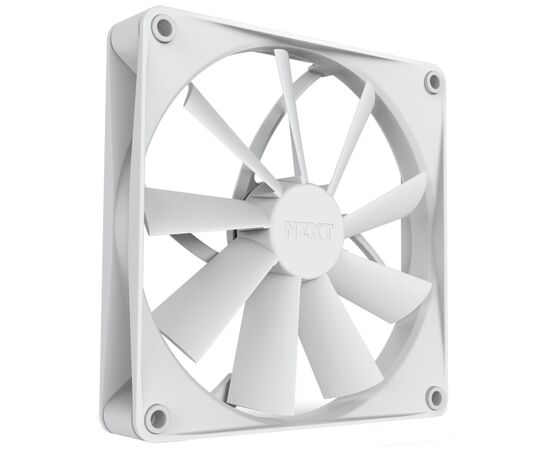 Кулер для корпуса NZXT F140Q Single (White) (RF-Q14SF-W1), изображение 2 Кулер для корпуса NZXT F140Q Single (White) (RF-Q14SF-W1), изображение 2