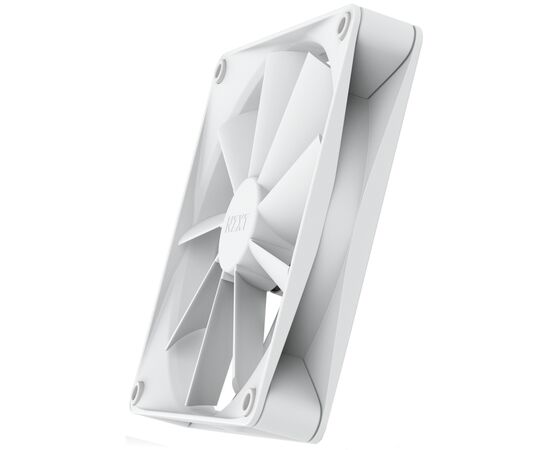 Кулер для корпуса NZXT F140Q Single (White) (RF-Q14SF-W1), изображение 3 Кулер для корпуса NZXT F140Q Single (White) (RF-Q14SF-W1), изображение 3