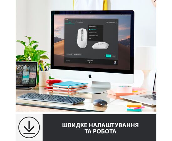 Мышка Logitech MX Anywhere 3 Performance for Business Wireless Graphite (910-006205), изображение 8 Мышка Logitech MX Anywhere 3 Performance for Business Wireless Graphite (910-006205), изображение 8