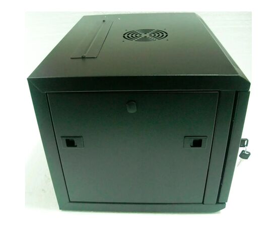Шафа настінна Hypernet 4U 19" 600x300 (WMNC-30-4U-FLAT-AC-BLACK), зображення 3 Шафа настінна Hypernet 4U 19" 600x300 (WMNC-30-4U-FLAT-AC-BLACK), зображення 3