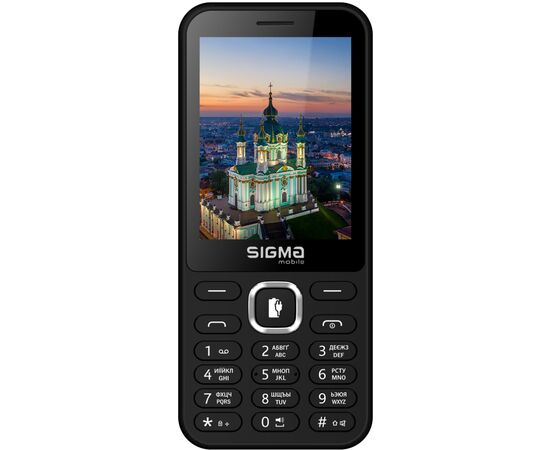 Мобильный телефон Sigma X-style 31 Power Type-C Black (4827798855010)