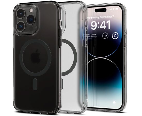 Чехол для моб. телефона Spigen iPhone 14 Pro Ultra Hybrid MagFit Frost Black (ACS05586), изображение 2 Чехол для моб. телефона Spigen iPhone 14 Pro Ultra Hybrid MagFit Frost Black (ACS05586), изображение 2