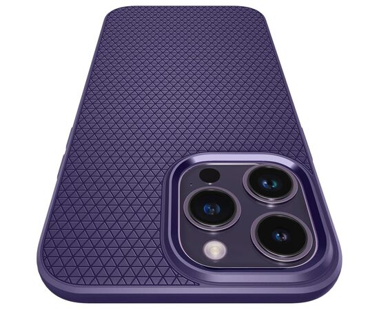 Чехол для моб. телефона Spigen Apple iPhone 14 Pro Max Liquid Air, Deep Purple (ACS05575), изображение 4 Чехол для моб. телефона Spigen Apple iPhone 14 Pro Max Liquid Air, Deep Purple (ACS05575), изображение 4