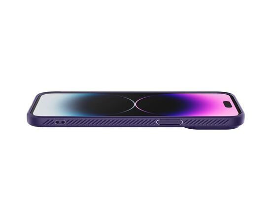Чехол для моб. телефона Spigen Apple iPhone 14 Pro Max Liquid Air, Deep Purple (ACS05575), изображение 5 Чехол для моб. телефона Spigen Apple iPhone 14 Pro Max Liquid Air, Deep Purple (ACS05575), изображение 5