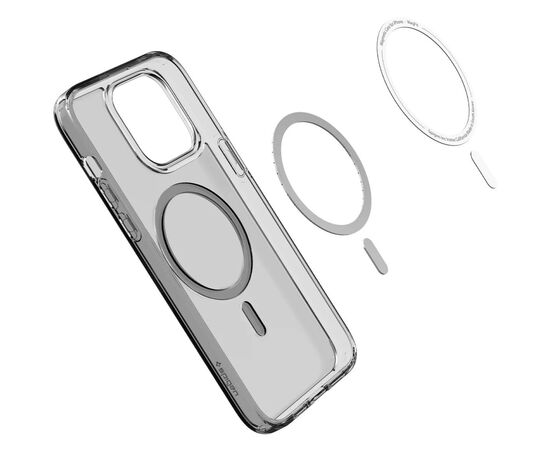 Чехол для моб. телефона Spigen Apple iPhone 14 Pro Max Ultra Hybrid MagFit, Frost Black (ACS05582), изображение 5