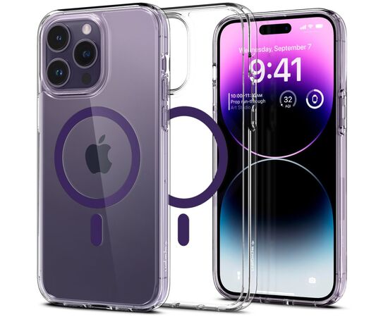 Чехол для моб. телефона Spigen Apple iPhone 14 Pro Ultra Hybrid MagFit, Deep Purple (ACS05585), изображение 5 Чехол для моб. телефона Spigen Apple iPhone 14 Pro Ultra Hybrid MagFit, Deep Purple (ACS05585), изображение 5