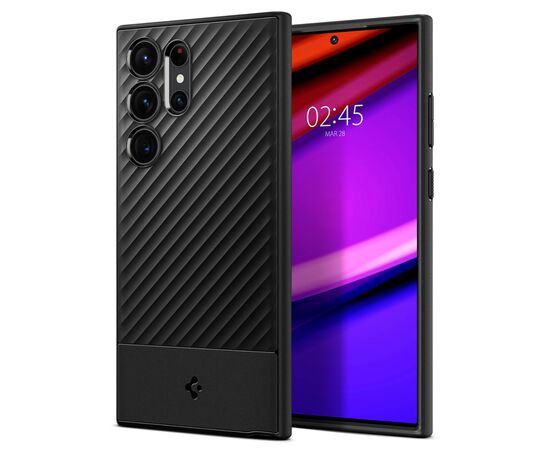 Чехол для моб. телефона Spigen Samsung Galaxy S23 Ultra Core Armor, Matte Black (ACS05643), изображение 2