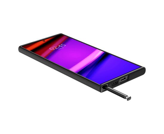 Чехол для моб. телефона Spigen Samsung Galaxy S23 Ultra Core Armor, Matte Black (ACS05643), изображение 3
