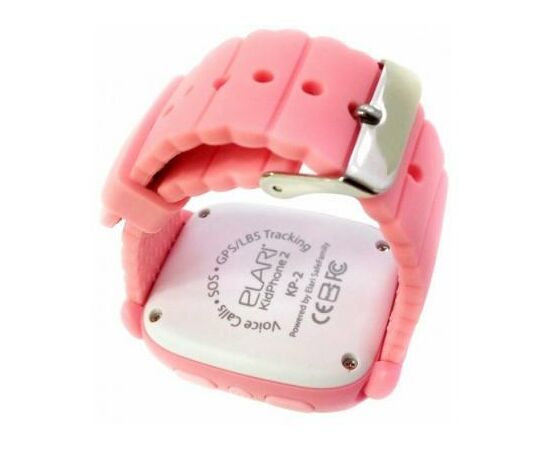 Смарт-часы Elari KidPhone 2 Pink с GPS-трекером (KP-2P), изображение 4 Смарт-часы Elari KidPhone 2 Pink с GPS-трекером (KP-2P), изображение 4