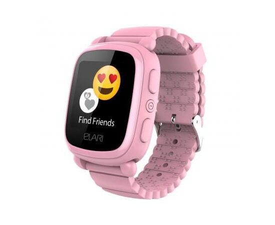 Смарт-часы Elari KidPhone 2 Pink с GPS-трекером (KP-2P)