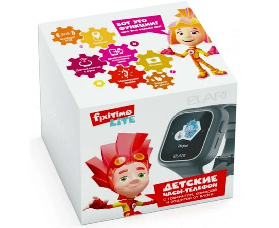 Смарт-часы Elari FixiTime Lite Black (ELFITL-BLK), изображение 7 Смарт-часы Elari FixiTime Lite Black (ELFITL-BLK), изображение 7
