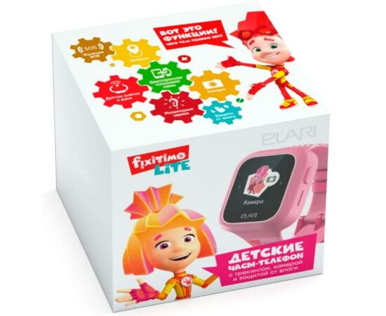 Смарт-часы Elari FixiTime Lite Pink (ELFITL-PNK), изображение 8 Смарт-часы Elari FixiTime Lite Pink (ELFITL-PNK), изображение 8