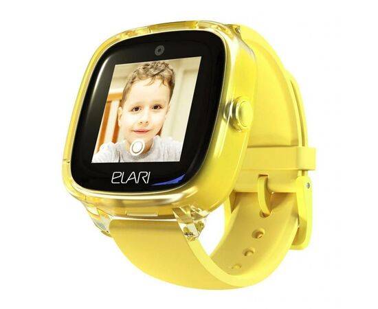 Смарт-часы Elari KidPhone Fresh Yellow с GPS-трекером (KP-F/Yellow)