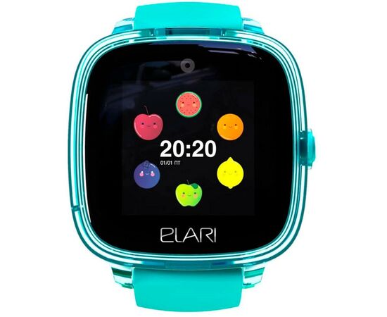 Смарт-часы Elari KidPhone Fresh Green с GPS-трекером (KP-F/Green), изображение 2 Смарт-часы Elari KidPhone Fresh Green с GPS-трекером (KP-F/Green), изображение 2