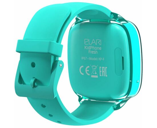 Смарт-часы Elari KidPhone Fresh Green с GPS-трекером (KP-F/Green), изображение 7 Смарт-часы Elari KidPhone Fresh Green с GPS-трекером (KP-F/Green), изображение 7