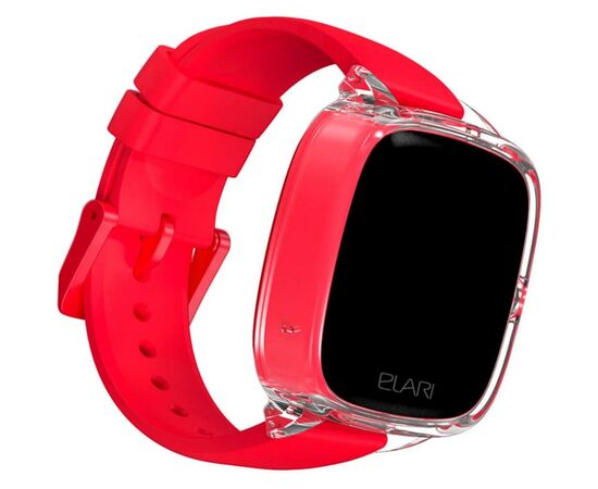 Смарт-часы Elari KidPhone Fresh Red с GPS-трекером (KP-F/Red), изображение 3 Смарт-часы Elari KidPhone Fresh Red с GPS-трекером (KP-F/Red), изображение 3