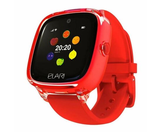 Смарт-часы Elari KidPhone Fresh Red с GPS-трекером (KP-F/Red)