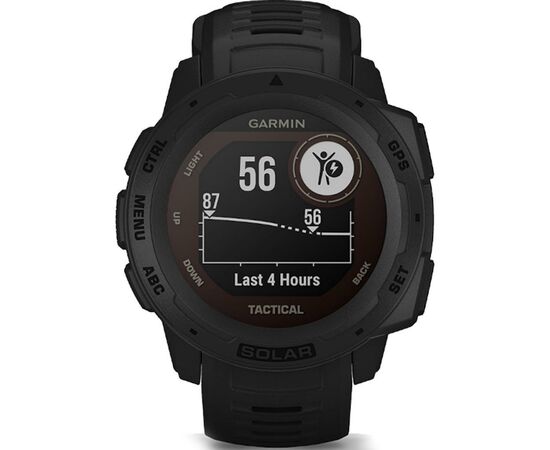 Смарт-часы Garmin Instinct Solar, Tactical Edition, Black (010-02293-03), изображение 6 Смарт-часы Garmin Instinct Solar, Tactical Edition, Black (010-02293-03), изображение 6