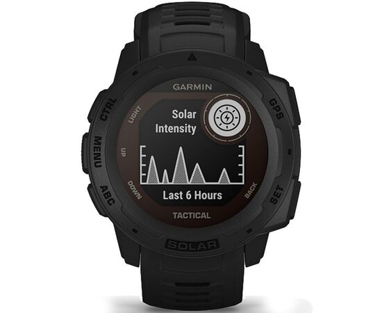 Смарт-часы Garmin Instinct Solar, Tactical Edition, Black (010-02293-03), изображение 7 Смарт-часы Garmin Instinct Solar, Tactical Edition, Black (010-02293-03), изображение 7