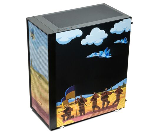 Корпус Vinga Pillar Black Freedom soldiers (01230011782), изображение 4 Корпус Vinga Pillar Black Freedom soldiers (01230011782), изображение 4