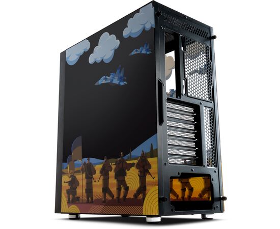 Корпус Vinga Pillar Black Freedom soldiers (01230011782), изображение 6 Корпус Vinga Pillar Black Freedom soldiers (01230011782), изображение 6