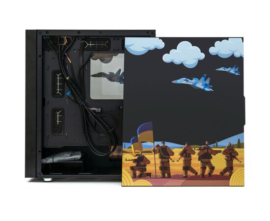 Корпус Vinga Pillar Black Freedom soldiers (01230011782), изображение 7 Корпус Vinga Pillar Black Freedom soldiers (01230011782), изображение 7