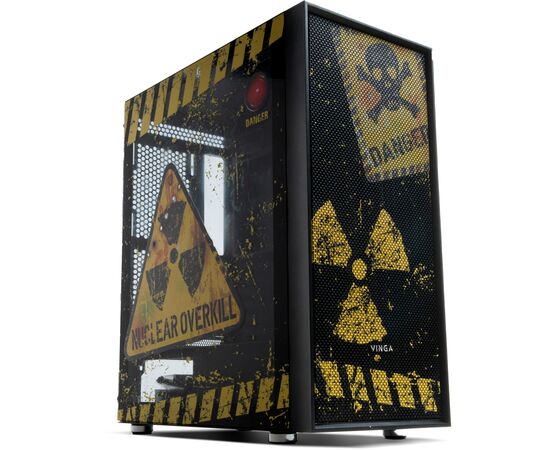 Корпус Vinga Pillar Black Radiation (01230011781)
