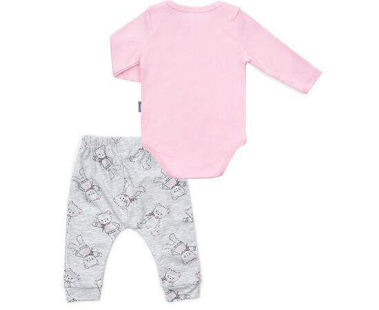 Набор детской одежды Miniworld с мишкой (14861-62G-pink), изображение 4 Набор детской одежды Miniworld с мишкой (14861-62G-pink), изображение 4