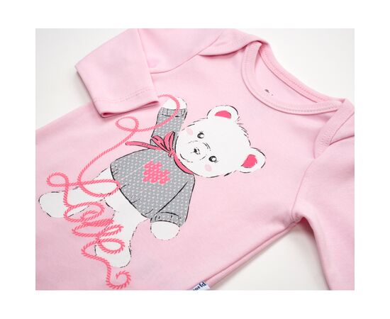Набор детской одежды Miniworld с мишкой (14861-62G-pink), изображение 8 Набор детской одежды Miniworld с мишкой (14861-62G-pink), изображение 8