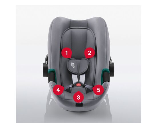 Автокресло Britax-Romer Dualfix Plus Moonlight Blue (2000036278), изображение 8 Автокресло Britax-Romer Dualfix Plus Moonlight Blue (2000036278), изображение 8