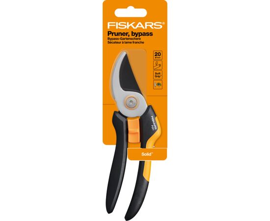 Секатор Fiskars Solid P 321, 26 см, 181гр (1057162), изображение 7 Секатор Fiskars Solid P 321, 26 см, 181гр (1057162), изображение 7