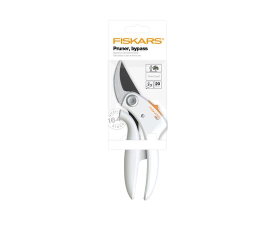 Секатор Fiskars White P57 (1026916), изображение 2 Секатор Fiskars White P57 (1026916), изображение 2