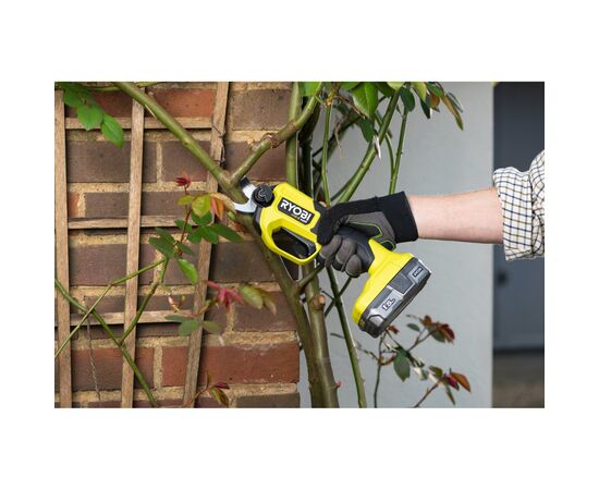Секатор Ryobi ONE+ RY18SCXA-0 аккумуляторный (без АКБ и ЗУ) (5133005025), изображение 8 Секатор Ryobi ONE+ RY18SCXA-0 аккумуляторный (без АКБ и ЗУ) (5133005025), изображение 8