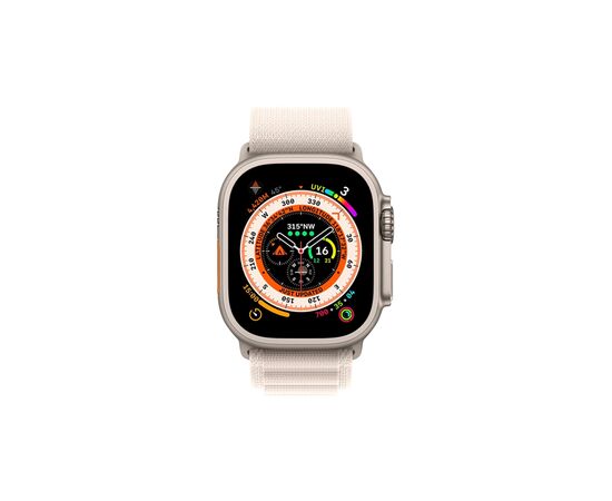 Ремешок для смарт-часов Apple 49mm Starlight Alpine Loop - Large (MQE73ZM/A), изображение 3 Ремешок для смарт-часов Apple 49mm Starlight Alpine Loop - Large (MQE73ZM/A), изображение 3
