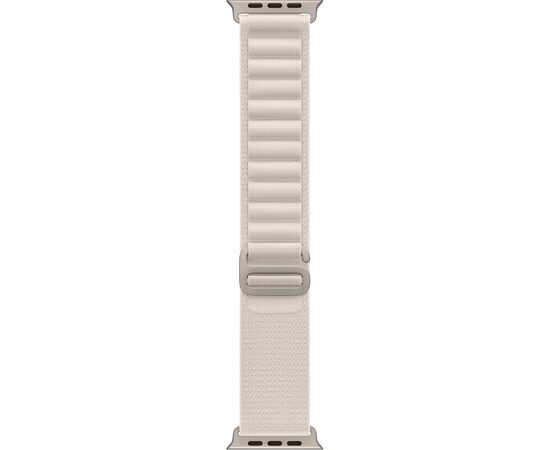 Ремінець до смарт-годинника Apple 49mm Starlight Alpine Loop - Medium (MQE63ZM/A)