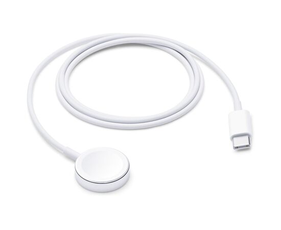 Зарядний пристрій Apple Watch Magnetic Fast Charger to USB-C Cable (1 m), Model A2515 (MLWJ3ZM/A)