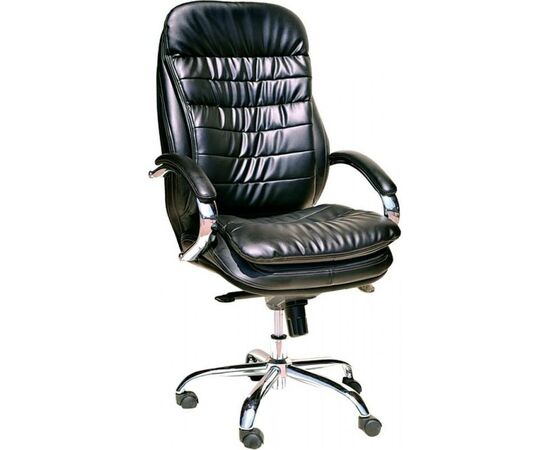 Офисное кресло Примтекс плюс Valencia Сhrome D-5 Black (Valencia Chrome D-5)