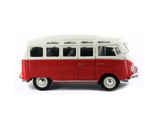 Машина Maisto Volkswagen Van "Samba" червоно-кремовий (1:25) (31956 red cream), зображення 2 Машина Maisto Volkswagen Van "Samba" червоно-кремовий (1:25) (31956 red cream), зображення 2